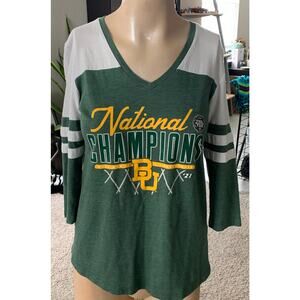 Women's Fanatics Baylor Bears National Champion tshirt sz S